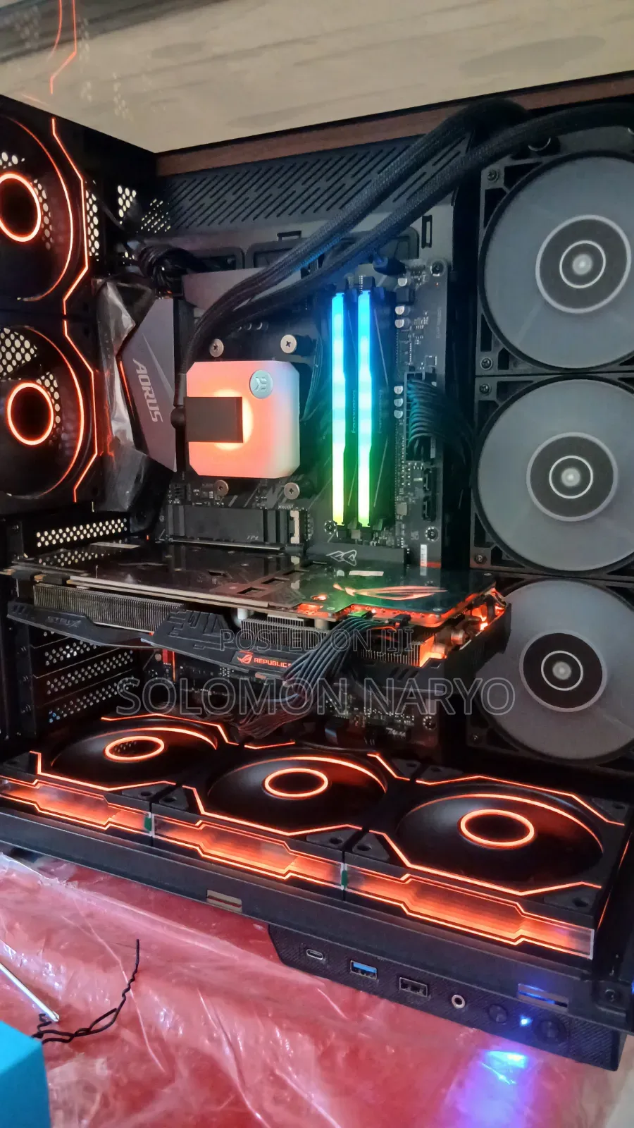New Desktop Computer 16GB AMD Ryzen 7 HDD+SSD 2T