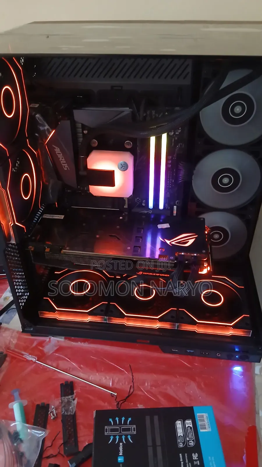 New Desktop Computer 16GB AMD Ryzen 7 HDD+SSD 2T
