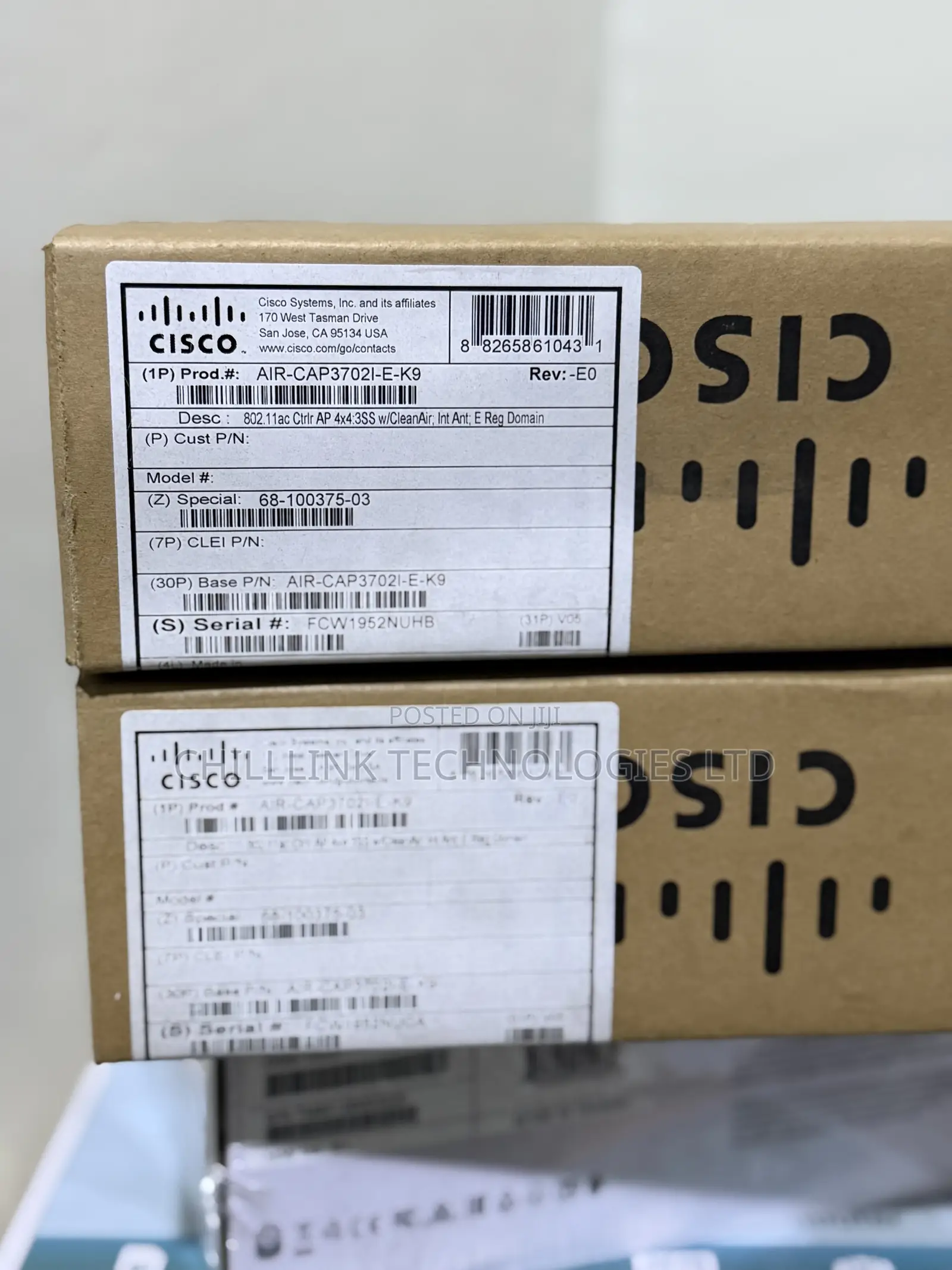 Cisco Aironet 3702i Wireless Access Point-Air-Cap3702i-E-