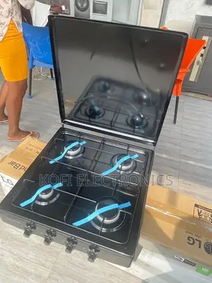 Volcano Table Top 4 Burner Gas Cooker Kitchen Essential