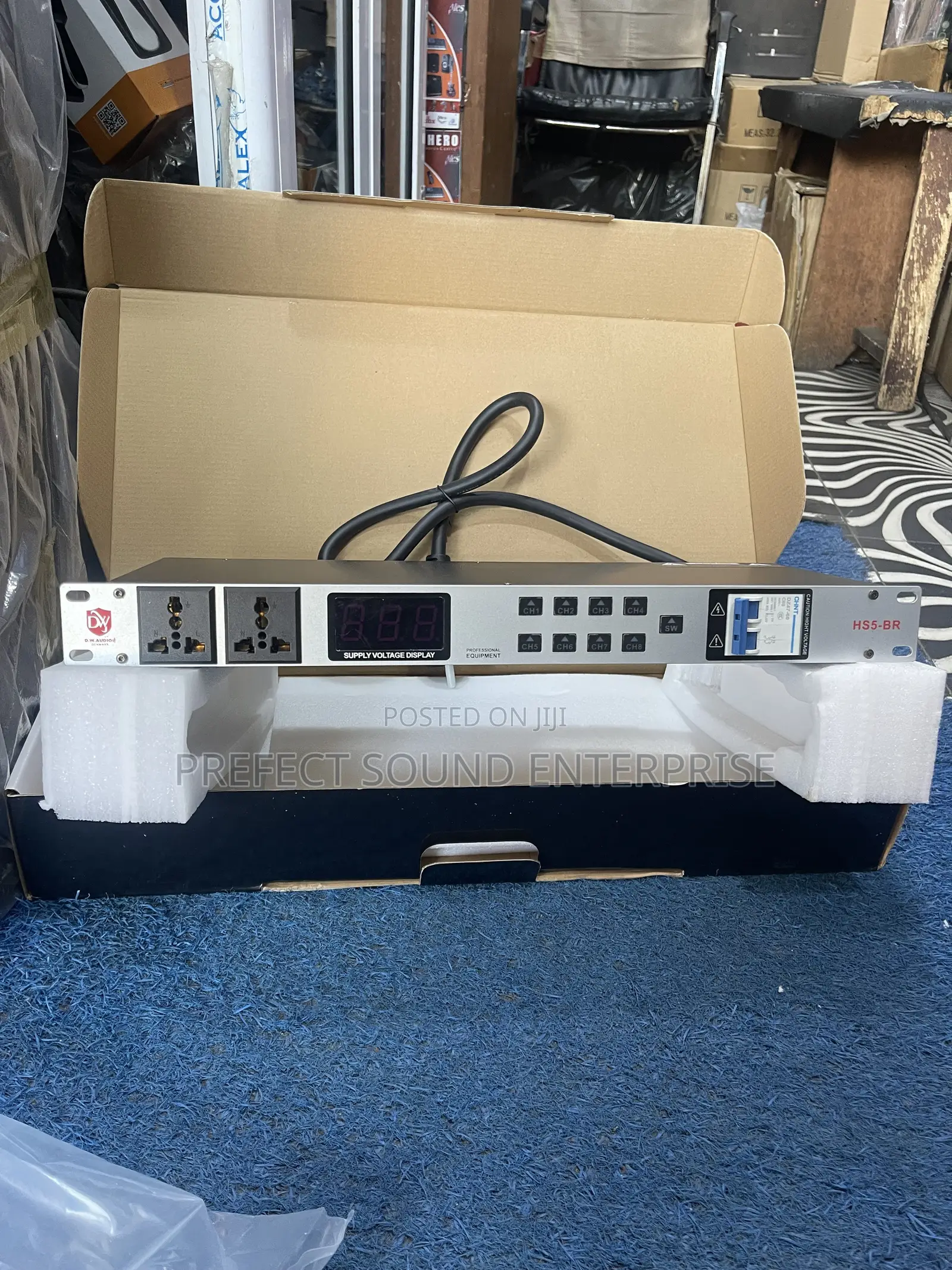 Dw Audio Power Sequencer(With Cutout)