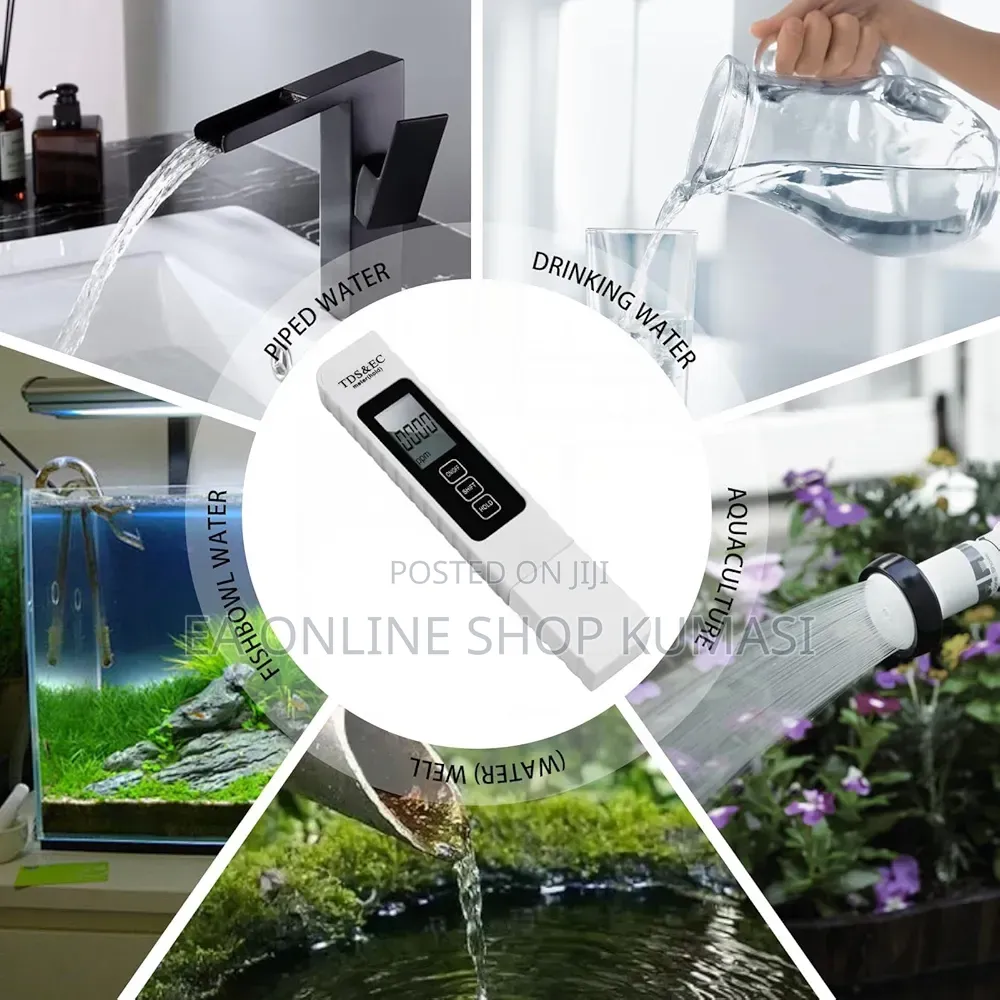Digital 3-In1 (Tds/Ec/Temperature) Water Quality Tester Pen