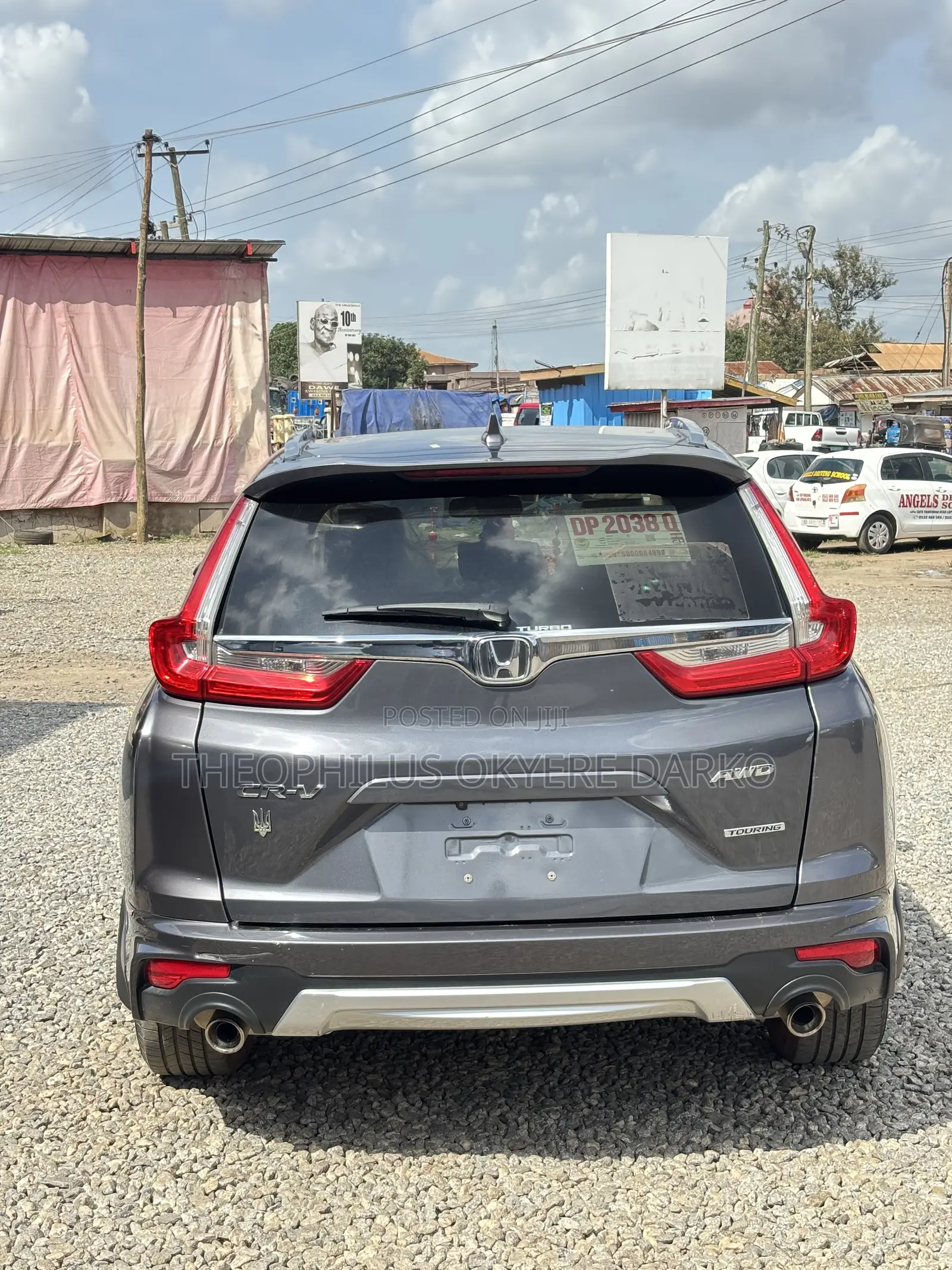 Honda CR-V Touring AWD 2018 Gray