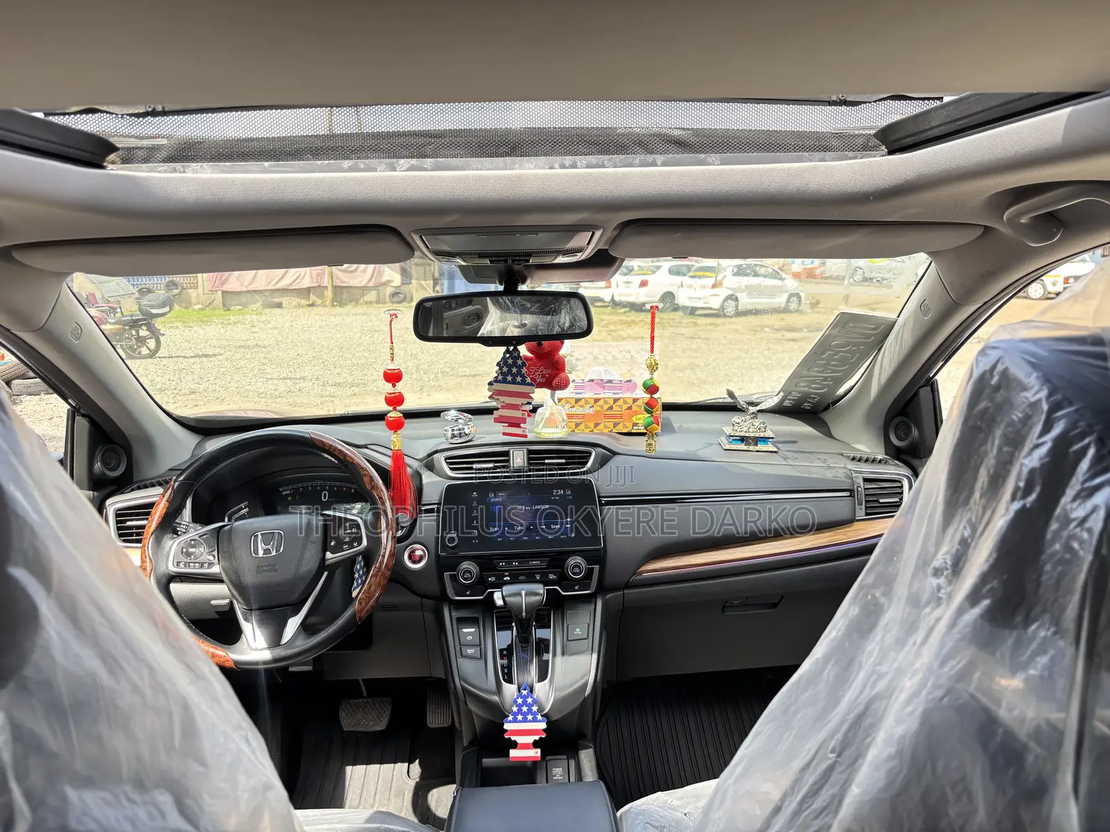 Honda CR-V Touring AWD 2018 Gray
