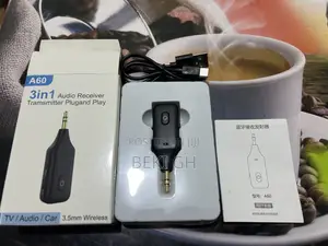 Bluetooth 5.1 Audio Adapter Rx/Tx For Car, Tv, Pc Speakers Wireless!