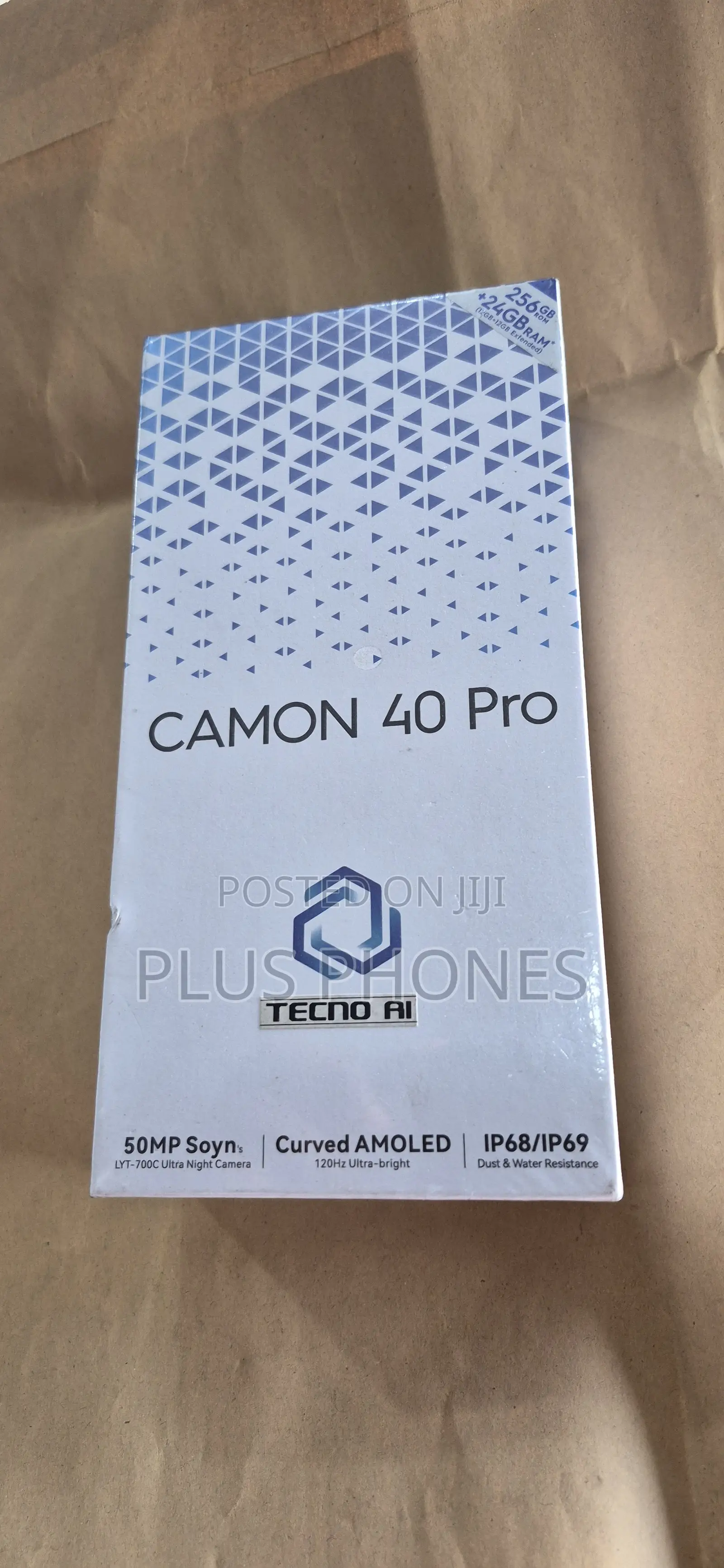 New Tecno Camon 40 Pro 5G 256 GB Blue