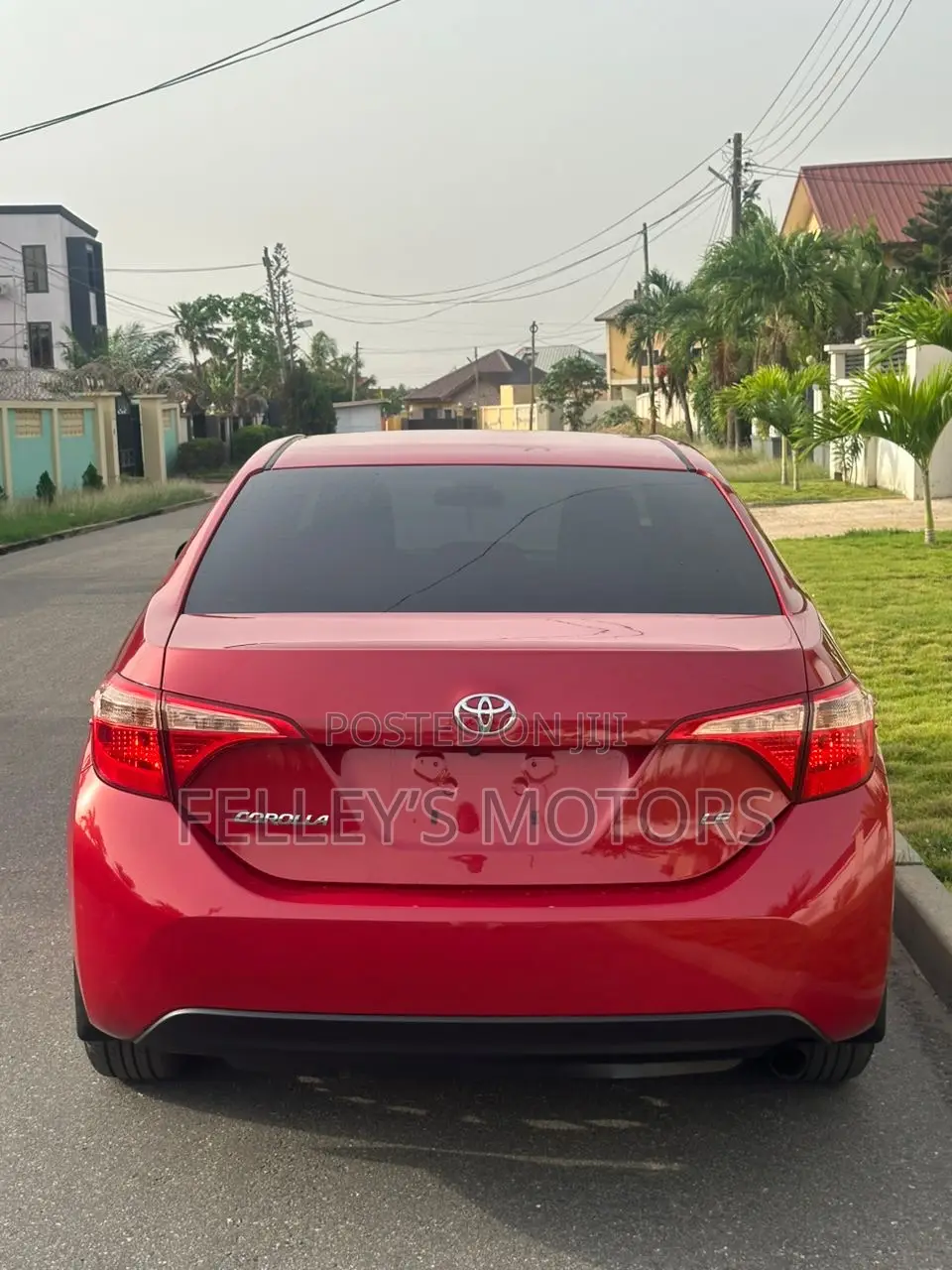 Toyota Corolla LE 4dr Sedan (1.8L 4cyl CVT) 2017 Red