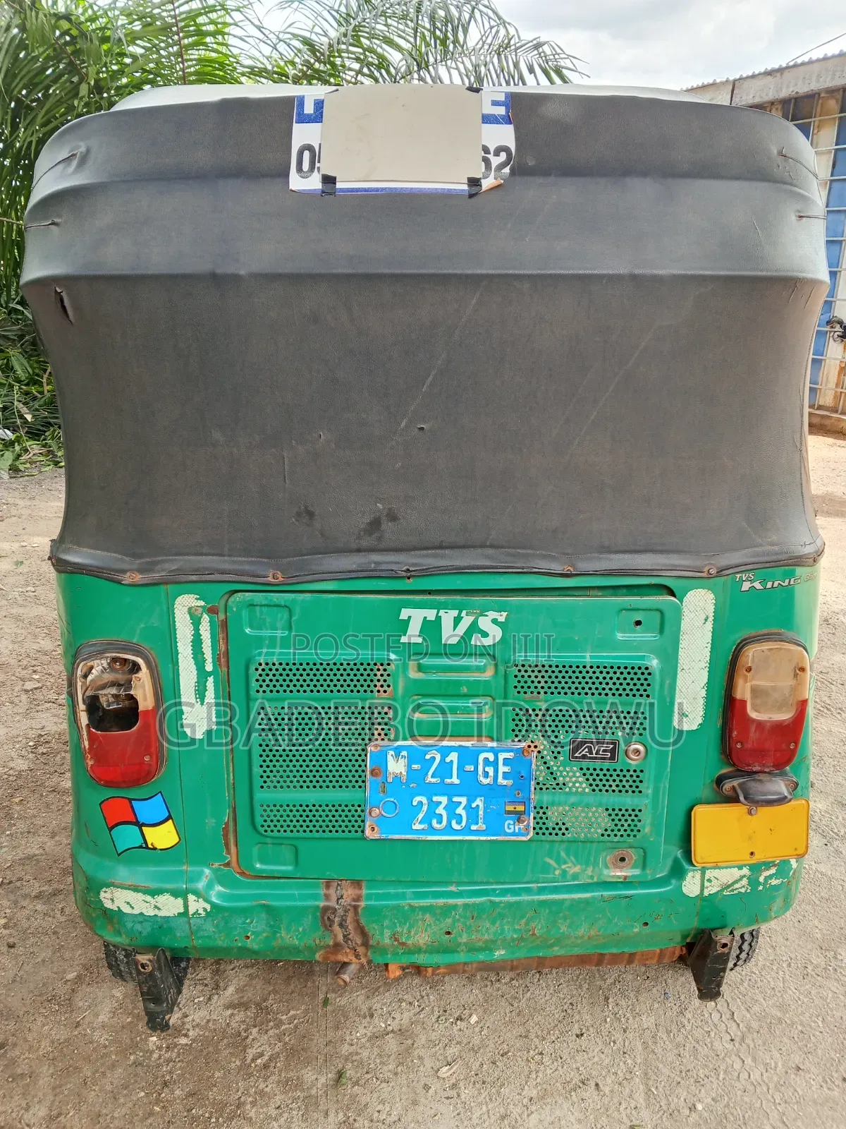TVS King Cargo 2021 Green