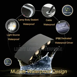 Heat/Water/Snow Resistant Foreign Wall Light