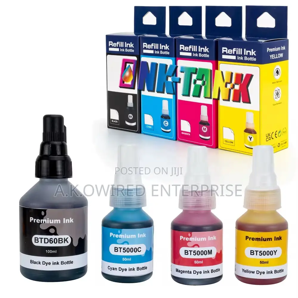 Brother Inks Btd60bk Bt6001bk Bt6000 Вt5000 Eco Ink Brother DCP-T300