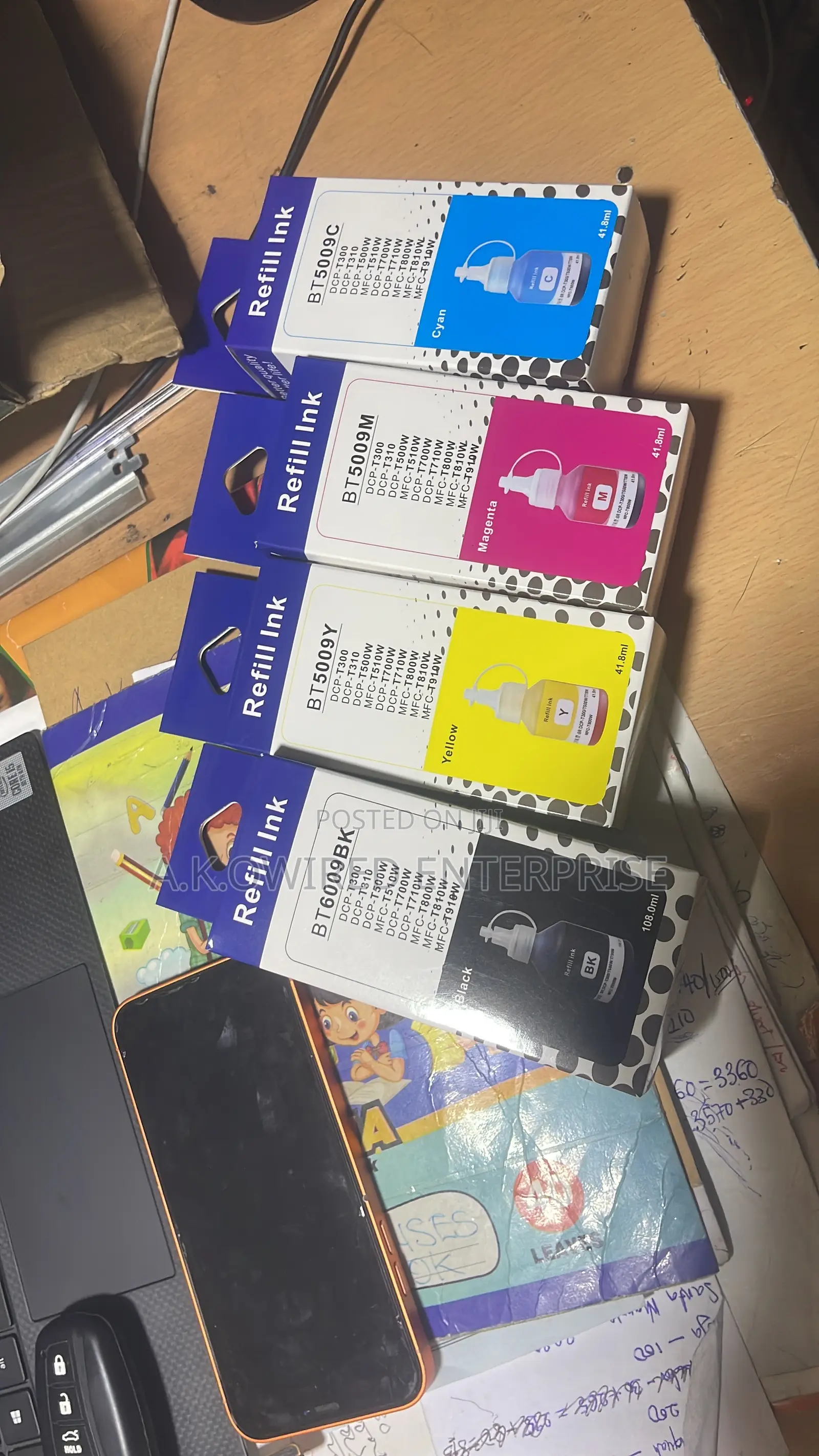 Brother Inks Btd60bk Bt6001bk Bt6000 Вt5000 Eco Ink Brother DCP-T300