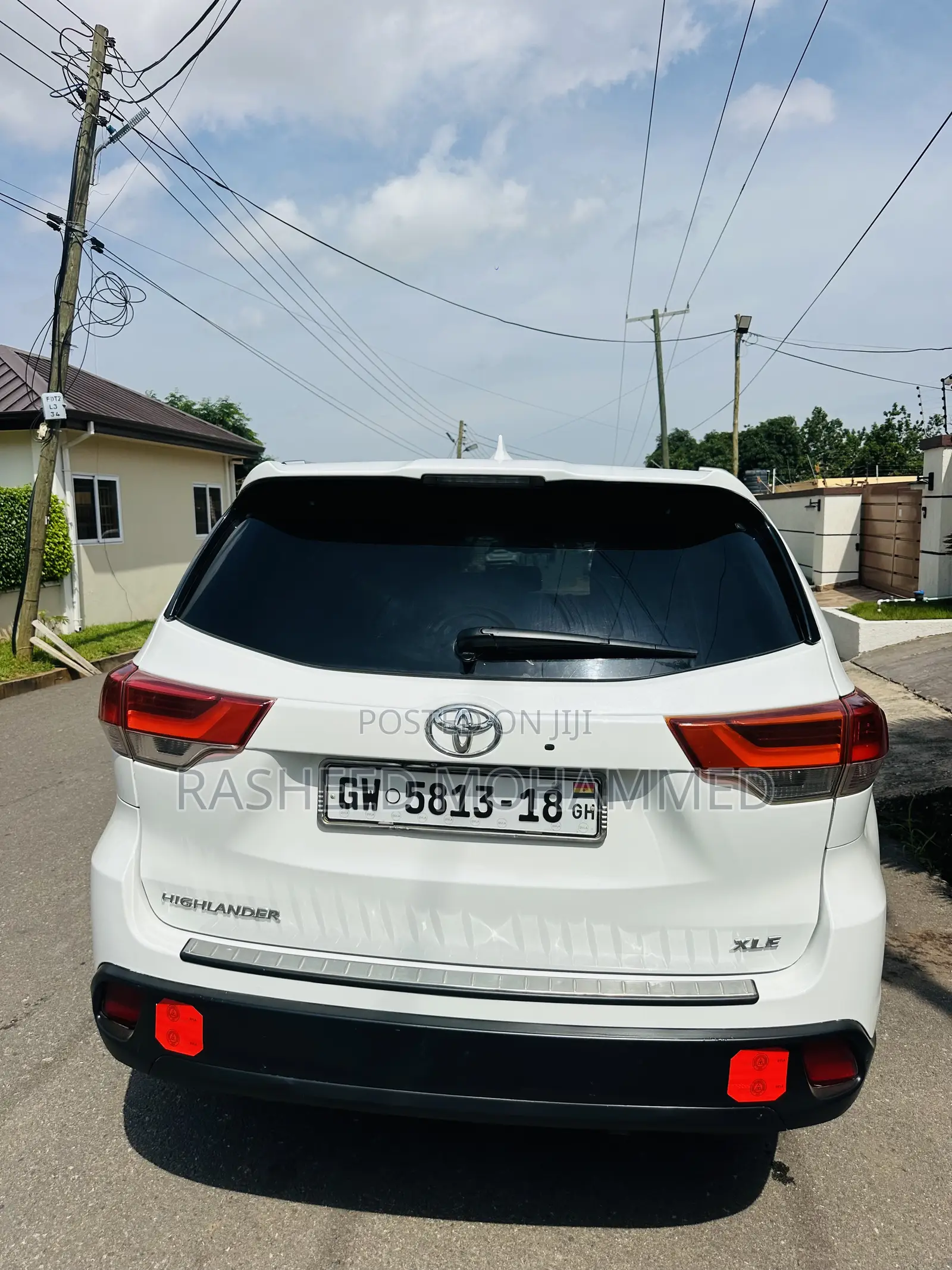 Toyota Highlander XLE 4dr SUV AWD (3.5L 6cyl 6A) 2015 White