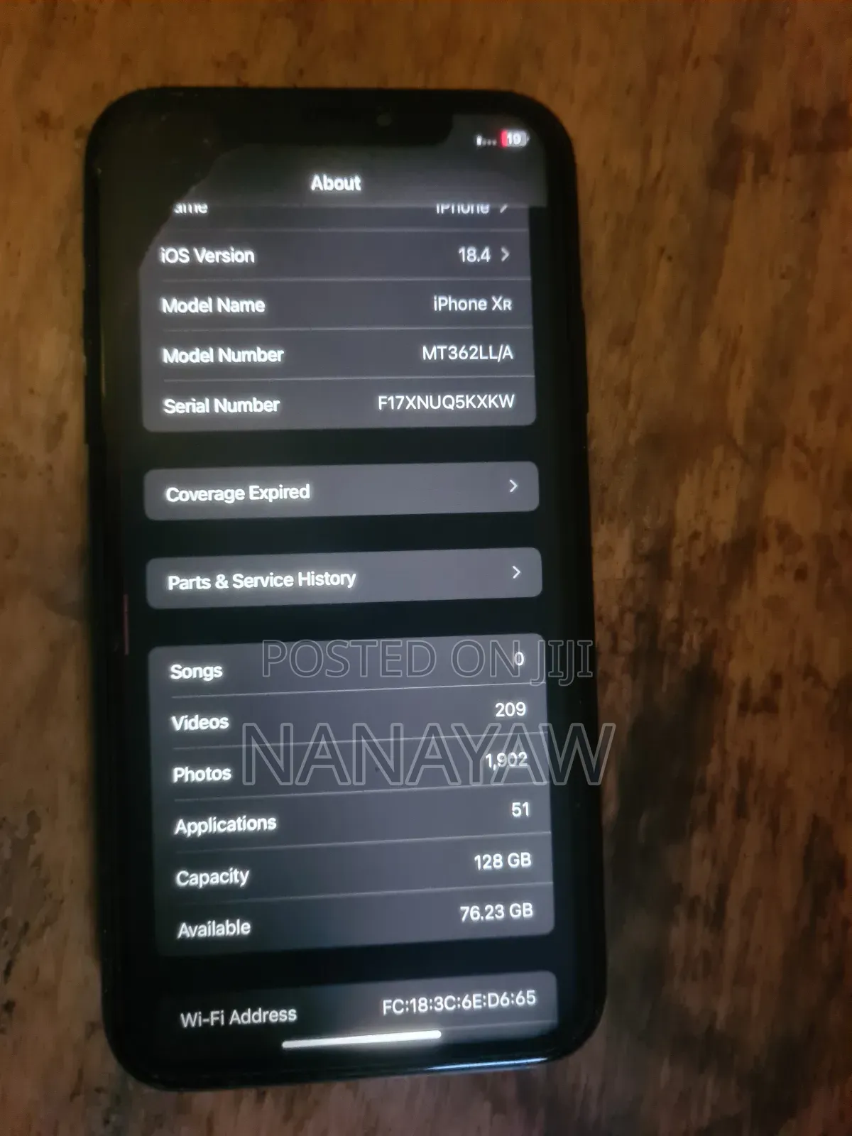 Apple iPhone XR 128 GB Gray
