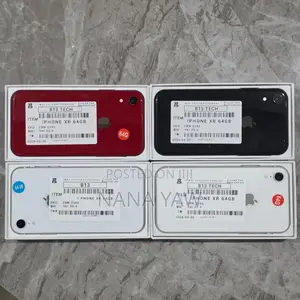 New Apple iPhone XR 64 GB Black