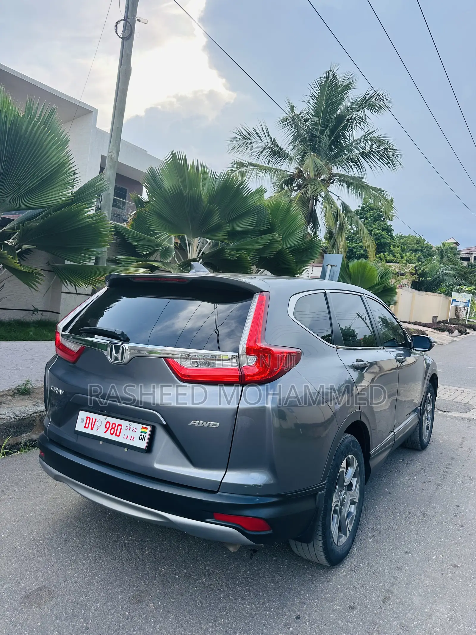 Honda CR-V EX-L AWD 2018 Gray