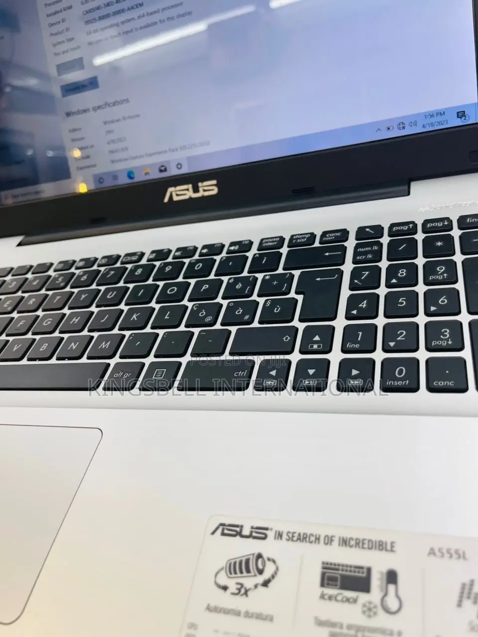 Laptop Asus A555LA 6GB Intel Core i5 HDD 640GB
