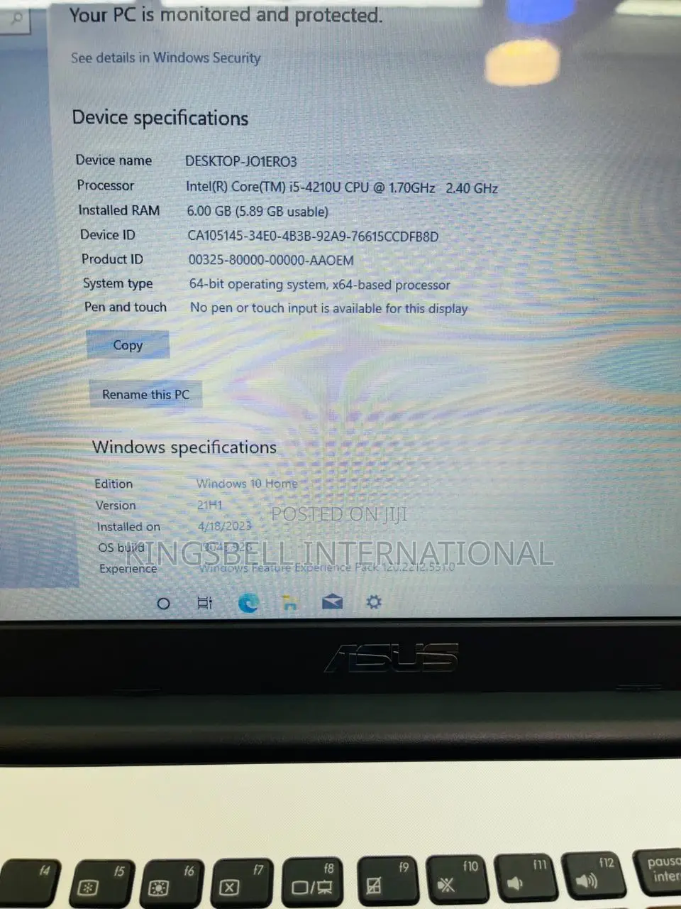 Laptop Asus A555LA 6GB Intel Core i5 HDD 640GB