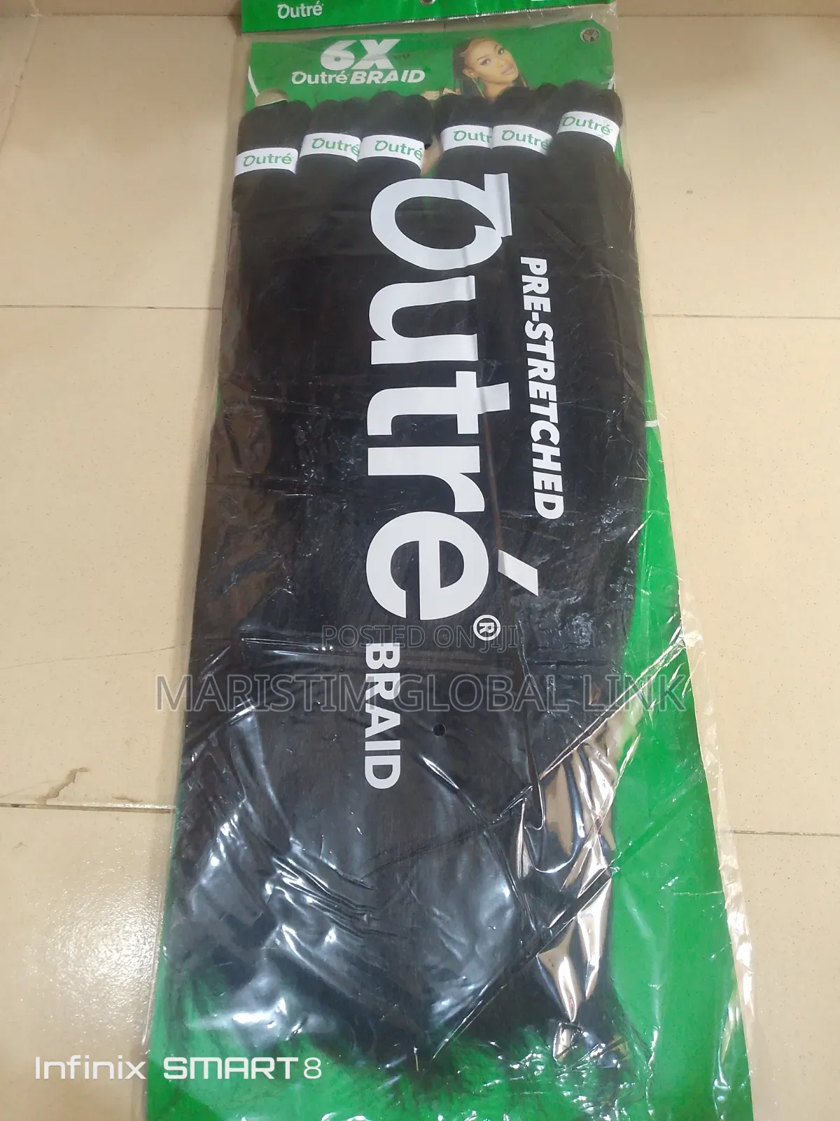 6x Outre Hair Extension Pre-Stretched