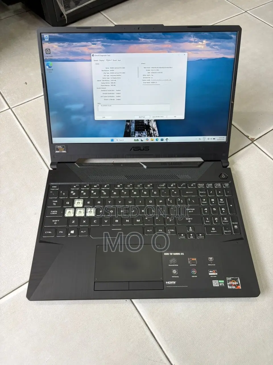 Laptop Asus TUF Gaming A15 16GB AMD Ryzen 7 SSD 512GB