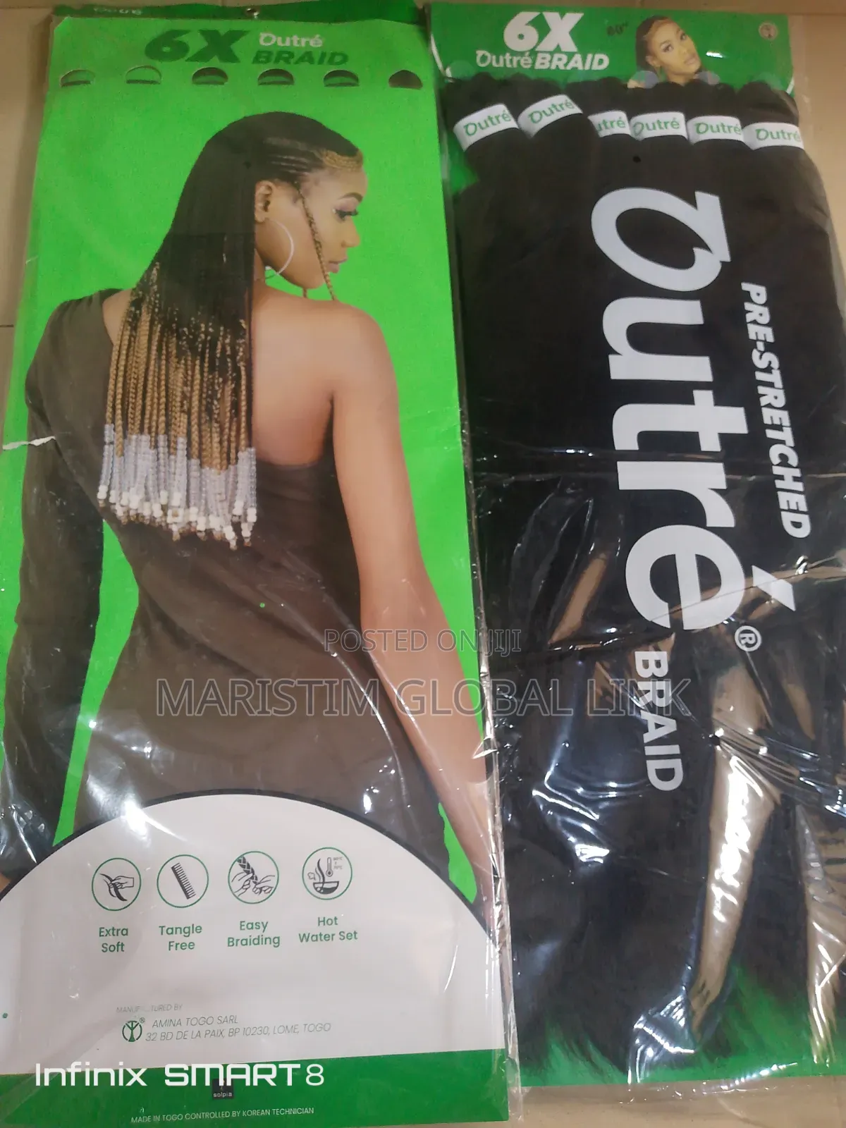 6x Outre Hair Extension Pre-Stretched