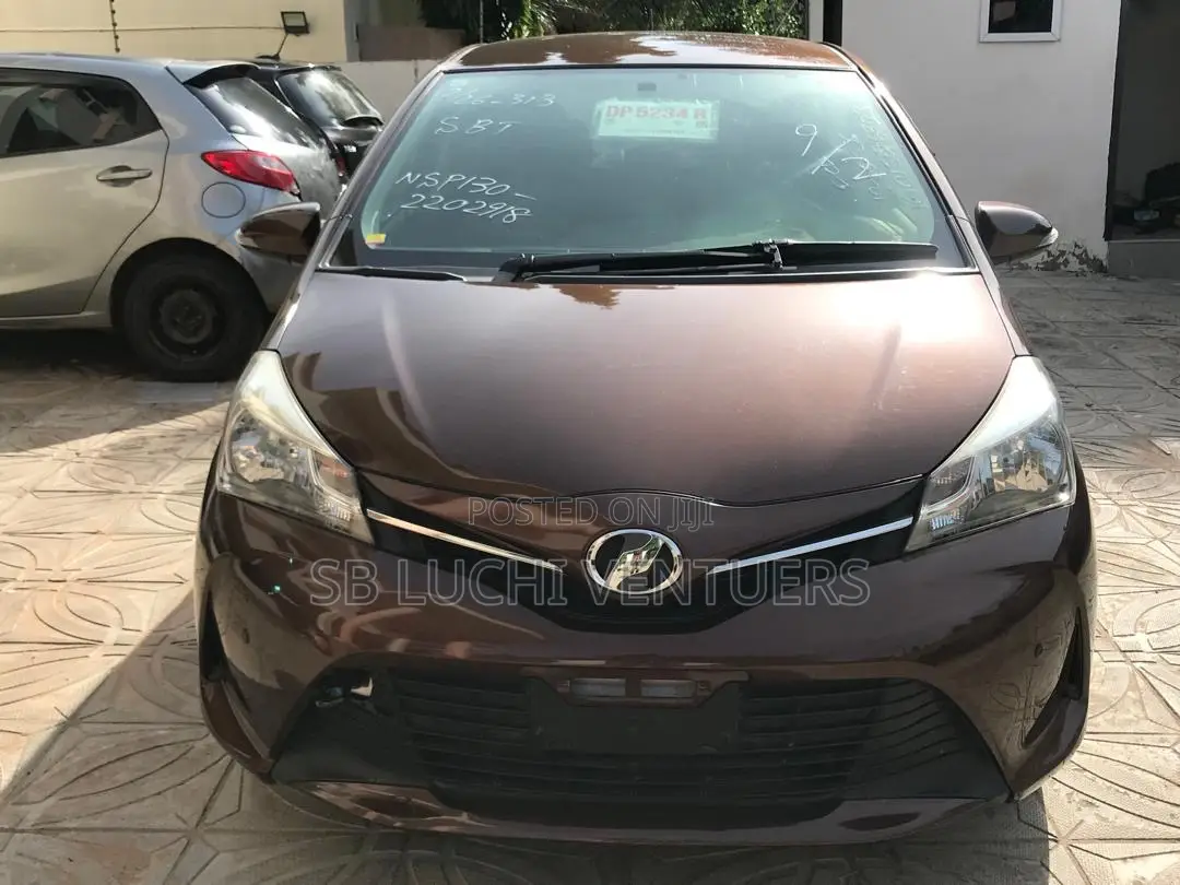 Toyota Vitz 2015 Brown