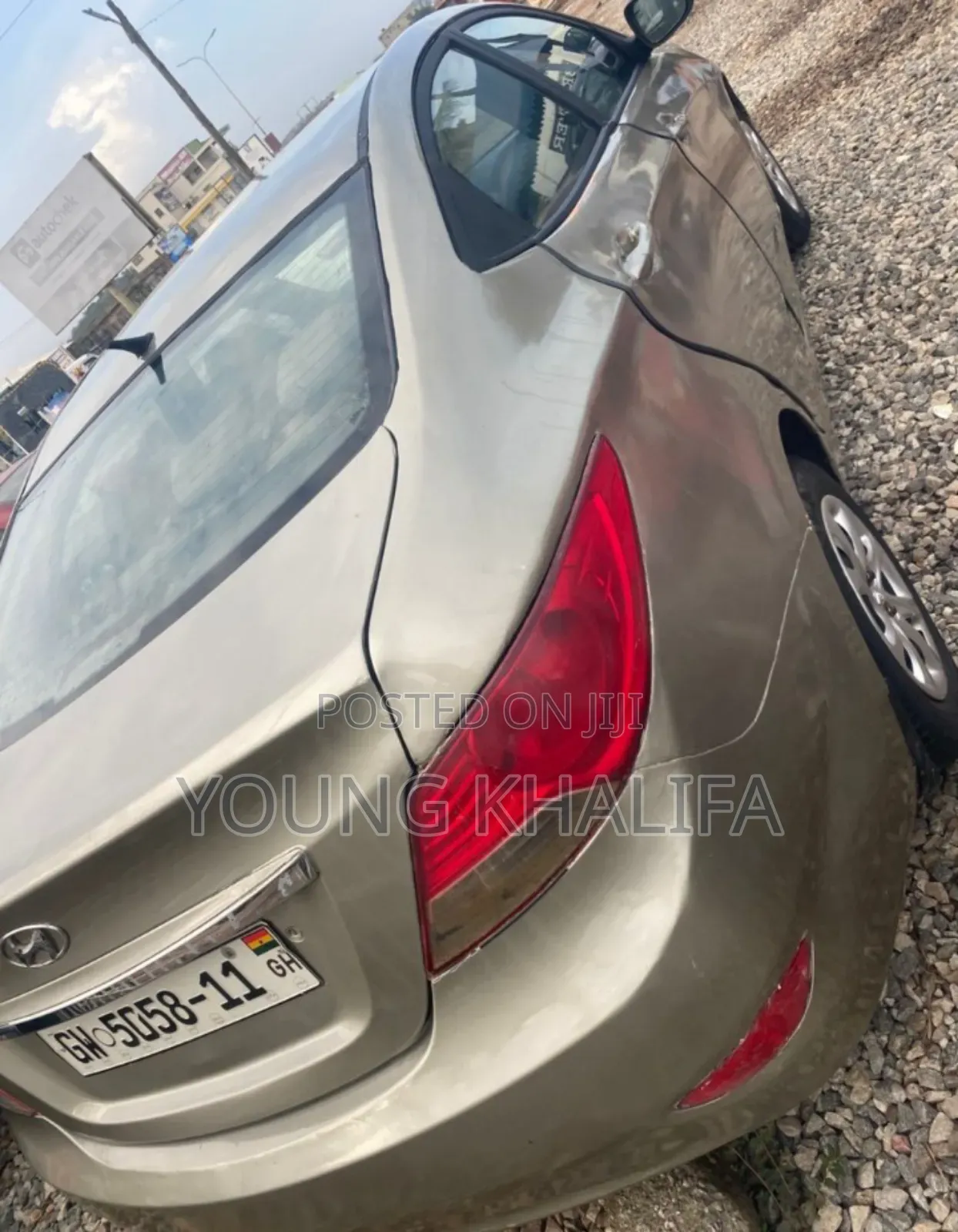 Hyundai Accent 2011 Gold