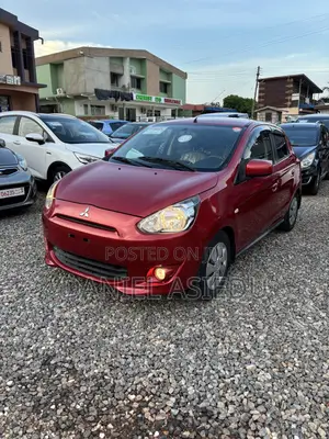 Mitsubishi Mirage 2013 Red