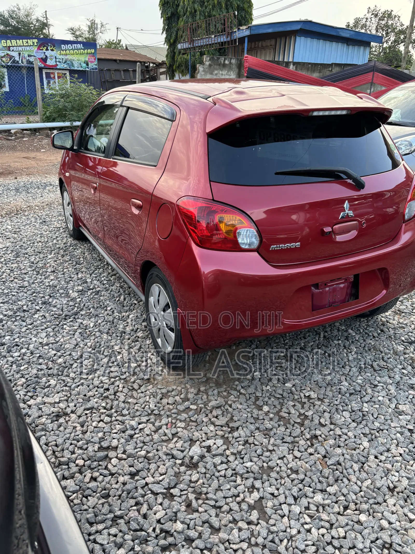 Mitsubishi Mirage 2013 Red