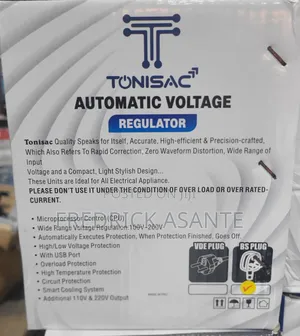 Tonisact 2kva Automatic Voltage Regulator (Tavr-2000)