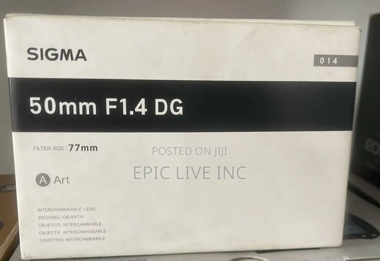 Sigma 50mm F1.4 Dg Lens