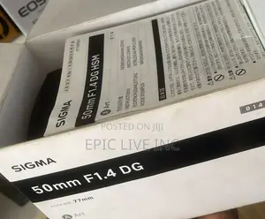 Sigma 50mm F1.4 Dg Lens