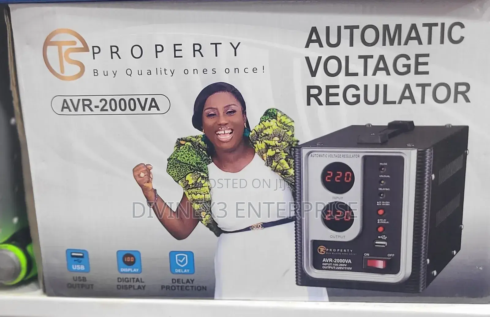 Property Avr-2000va Automatic Voltage Regulator