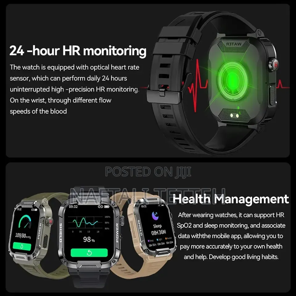 Melanda Mk66 Military Bluetooth Smart Watch