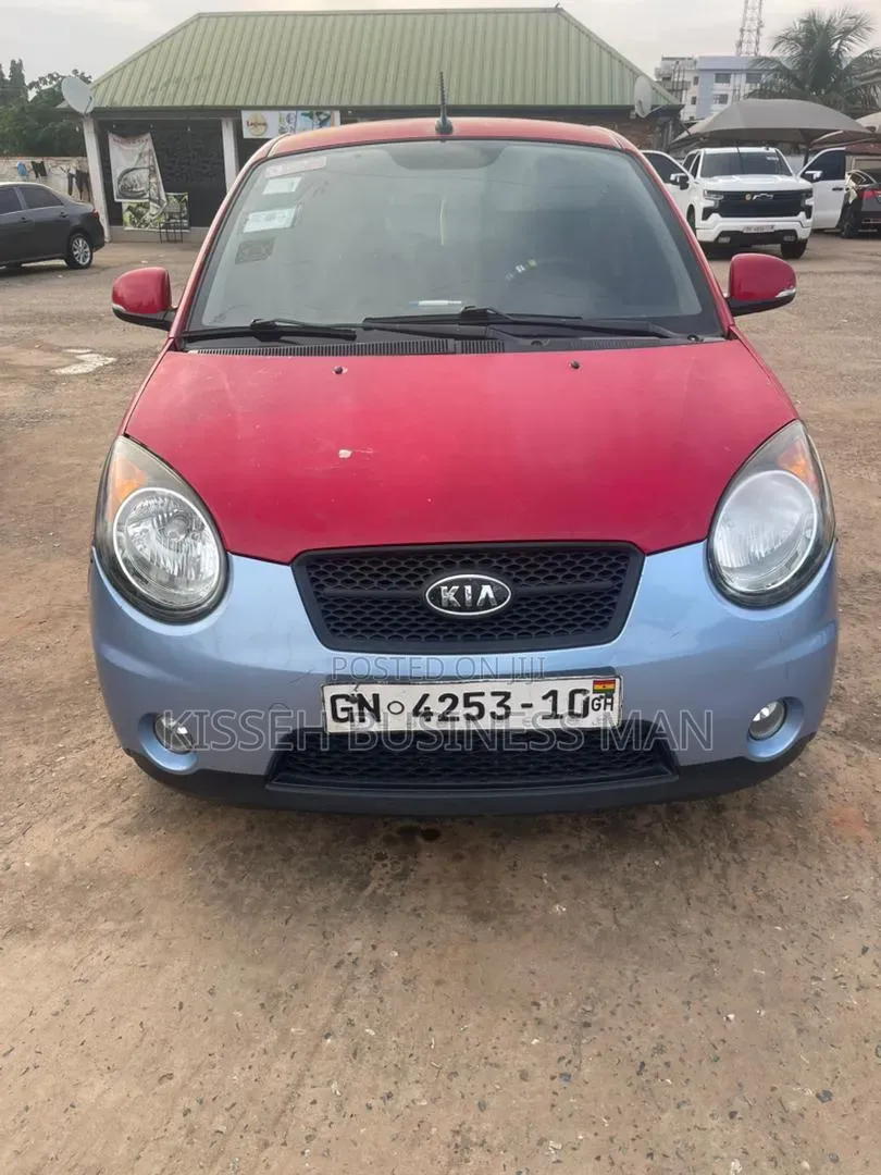 Kia Morning 2010 Red