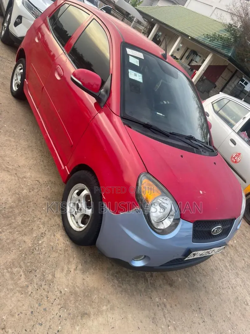 Kia Morning 2010 Red