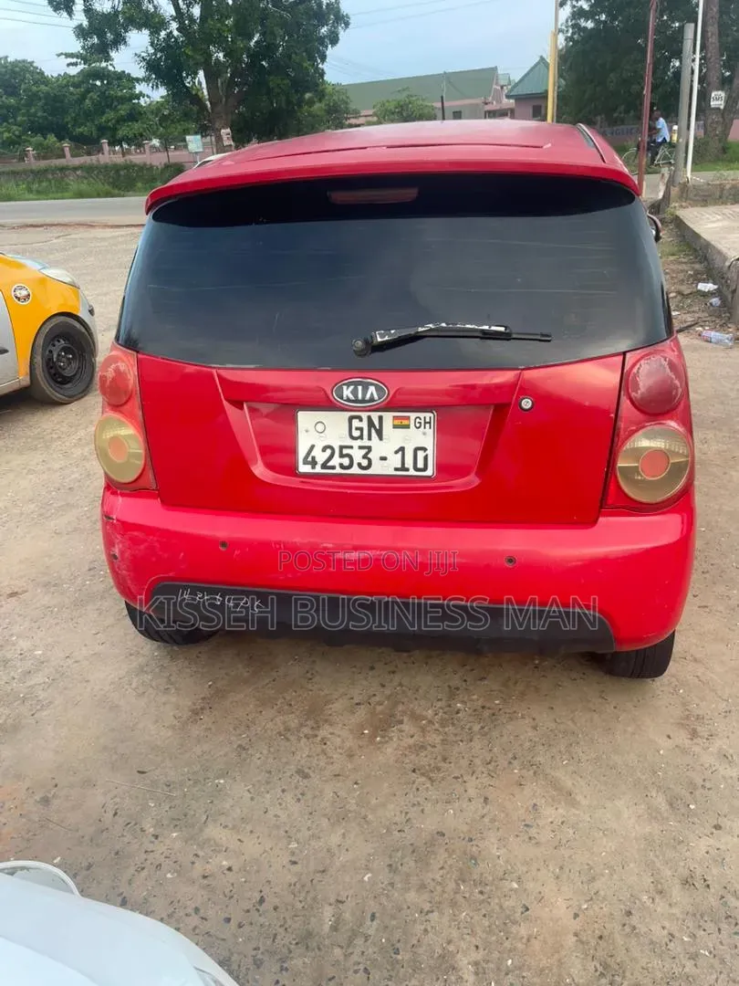 Kia Morning 2010 Red