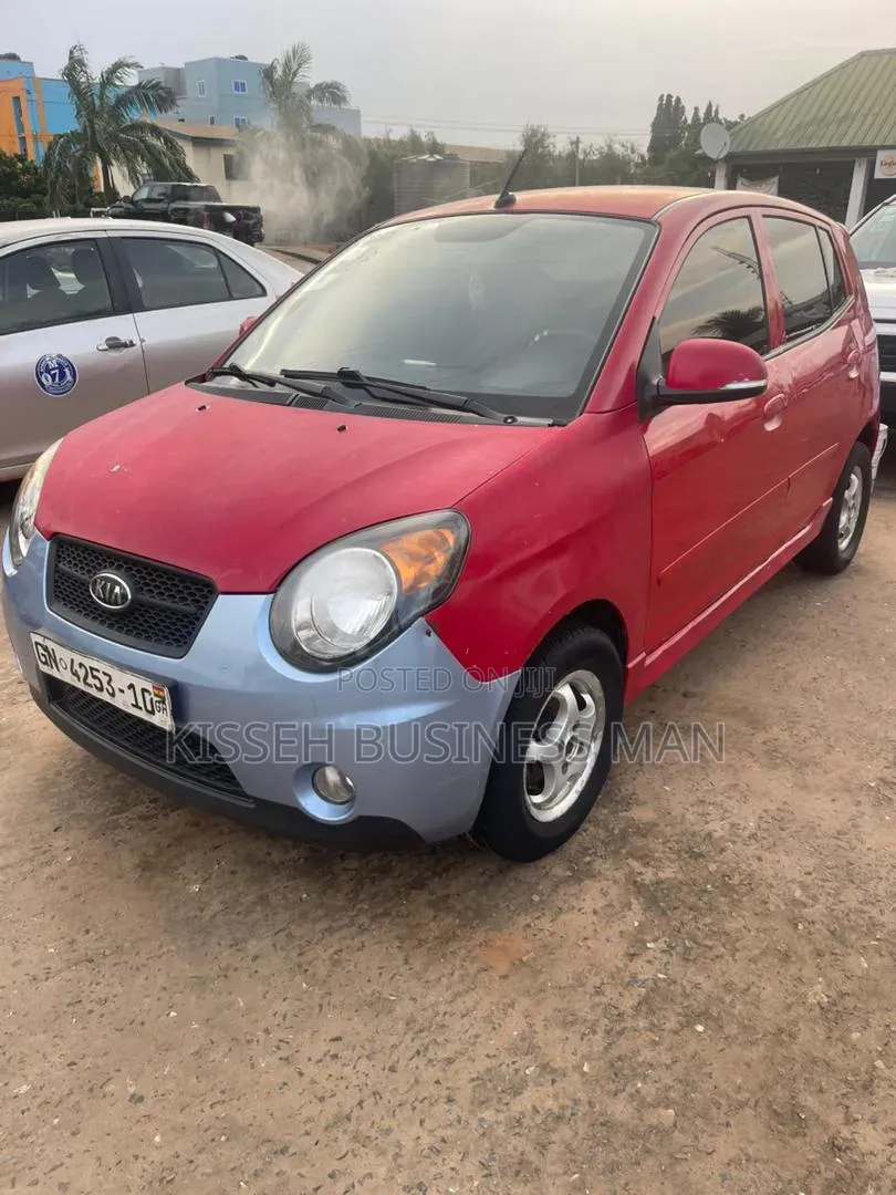 Kia Morning 2010 Red