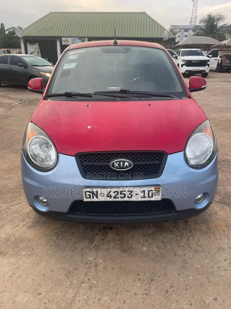Kia Morning 2010 Red