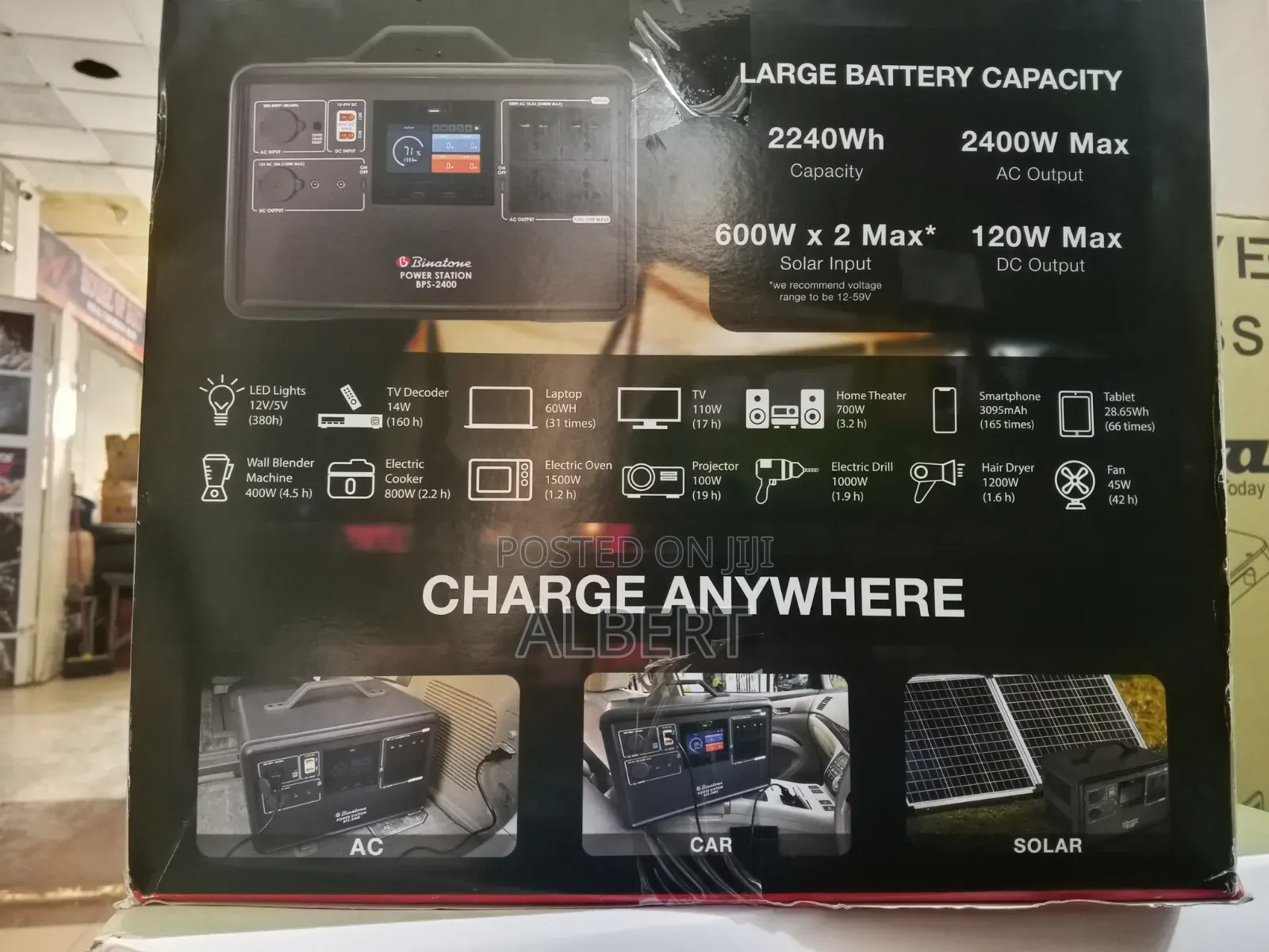 Binatone Portable Power Station