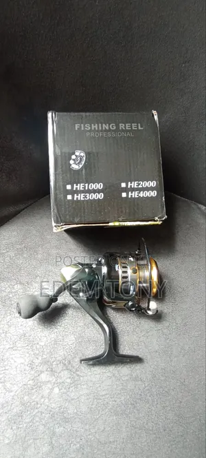 Fishing Reel He1000-4000 Max Drag 7kg Metal Spool Grip Spinning Reel