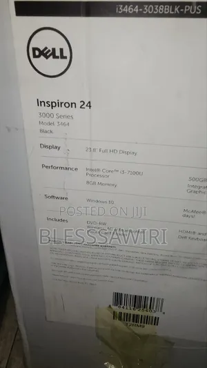 New Desktop Computer Dell 8GB Intel Core i3 SSD 500GB
