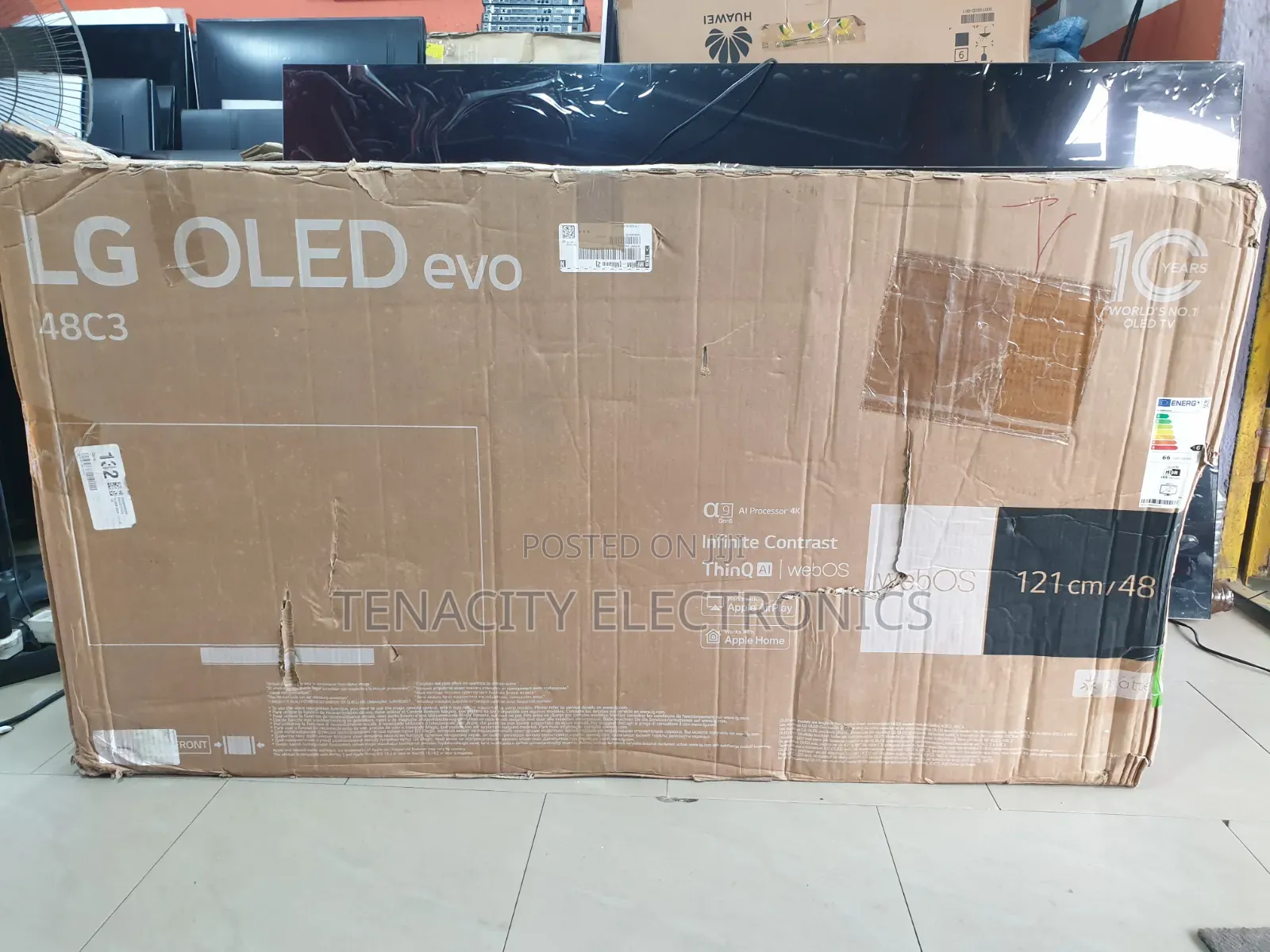 48"Lg Oled C3 Uhd HDR Smart Satellite Tv