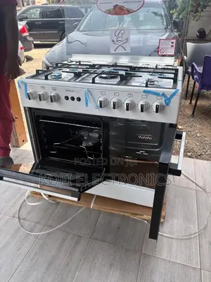 Mediatech 60x90 White Gas Cooker With Oven Built for Modern Homes