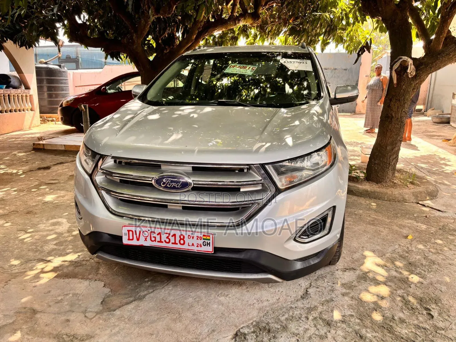 Ford Edge SEL AWD 2018 Silver
