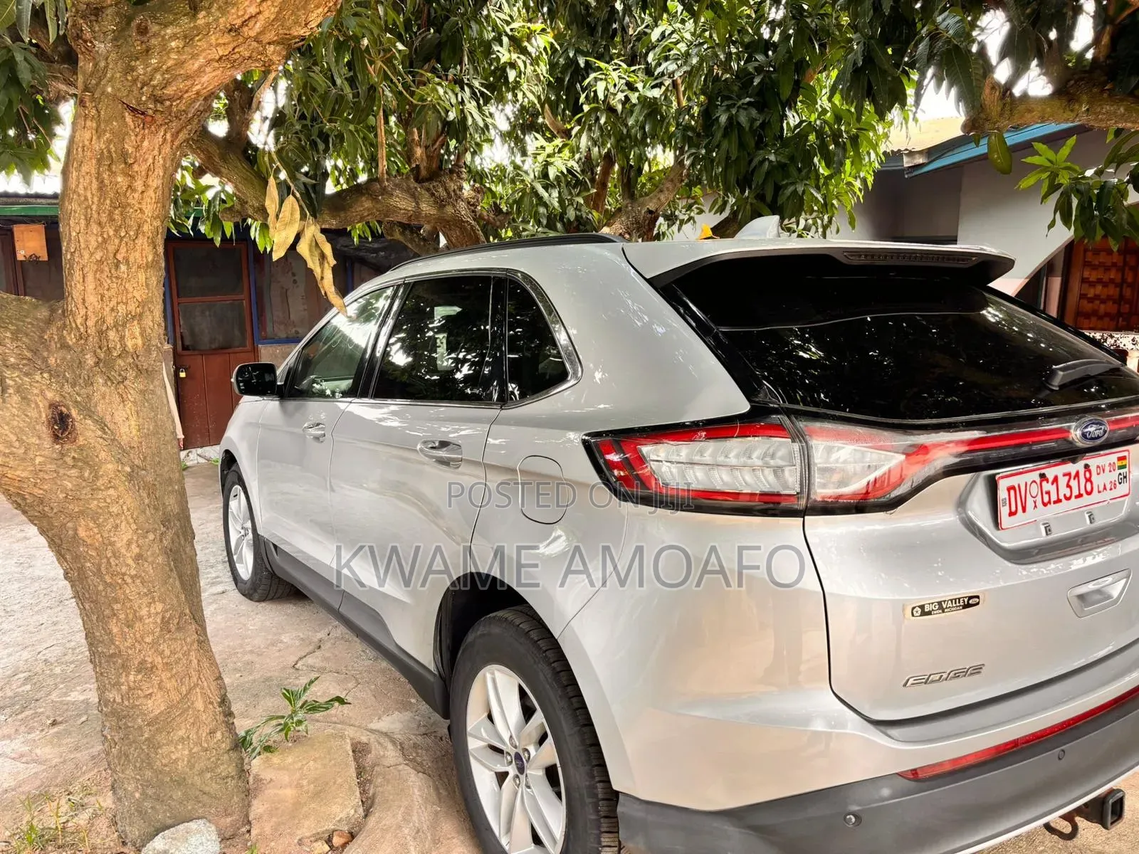 Ford Edge SEL AWD 2018 Silver