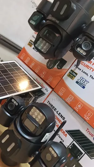 Hybrid Solar Cctv Camera