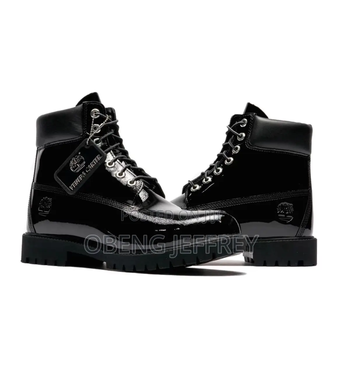 Original Timberland Mirror Black Patent Leather
