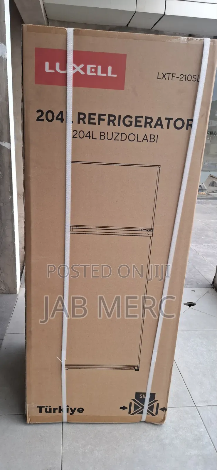 Top Freezer Mounted Fridge Freezer Grey Colour 4 Stars 204l
