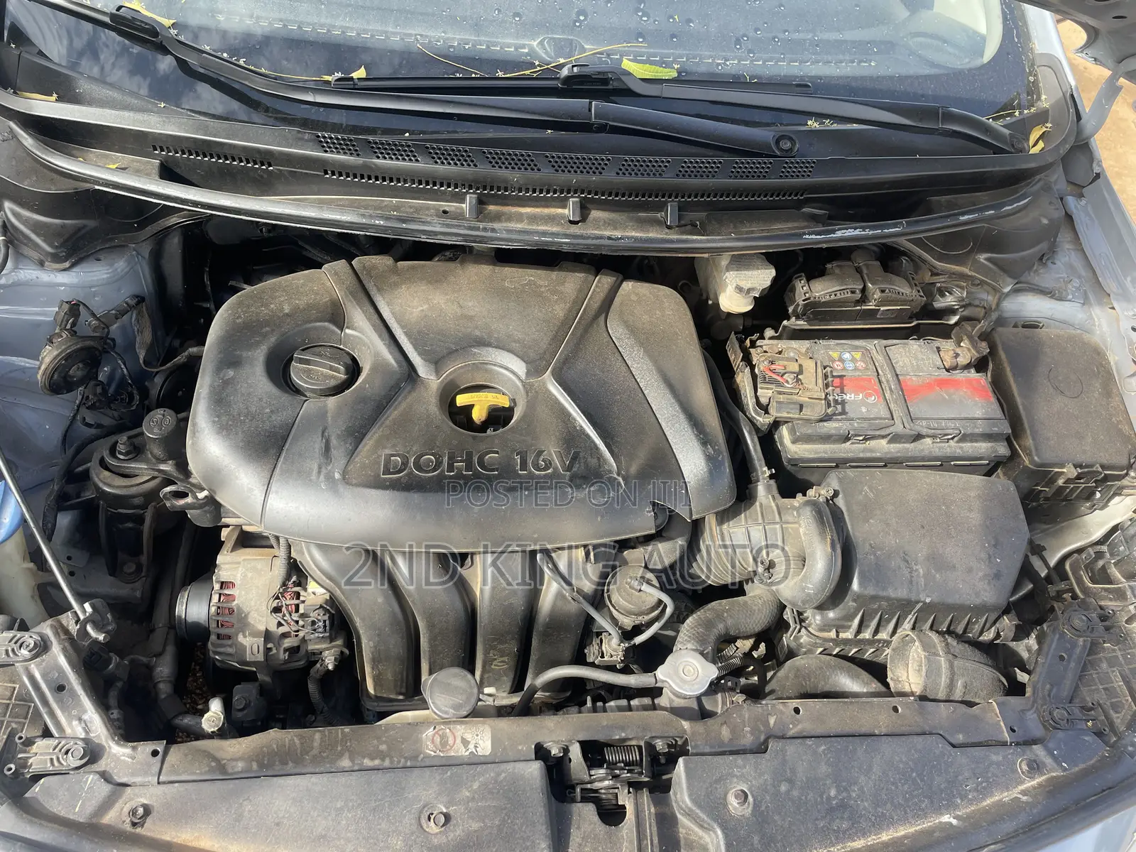Kia Forte LX Sedan 2015 Blue