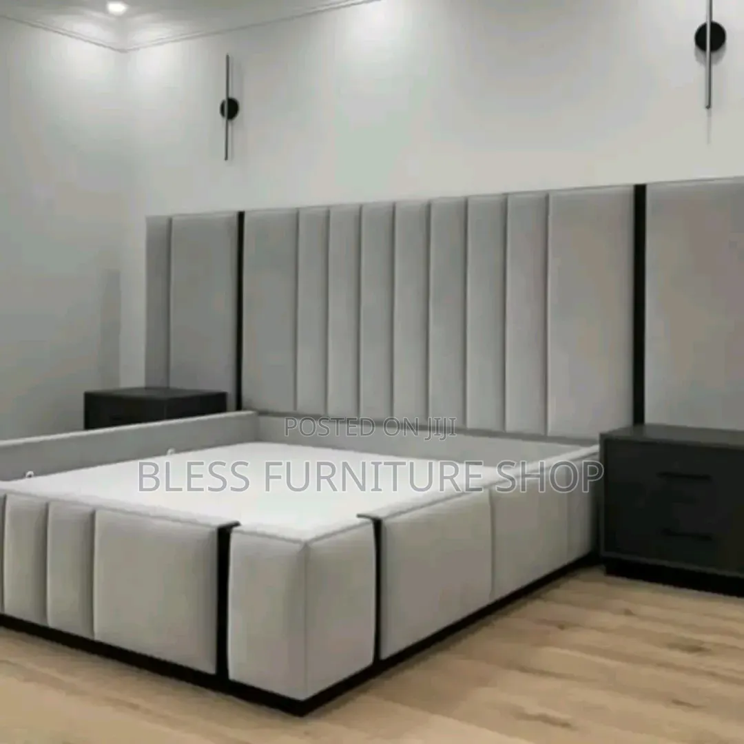New Level Queen Size Bed Frame With Side Drawers